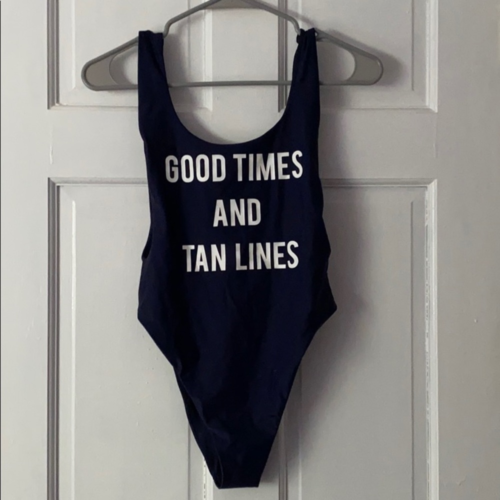 Cheeky one piece